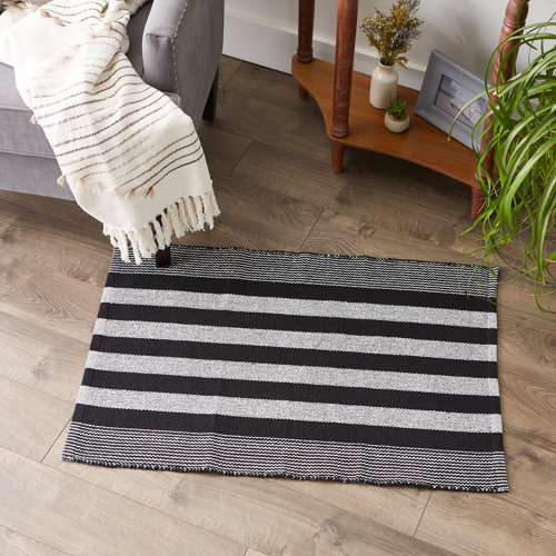 Wayfair Black Flat Pile Area Rugs You'll Love in 2023